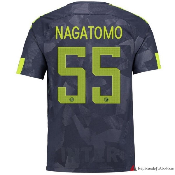 Camiseta Inter Tercera equipación Nagatomo 2017-2018